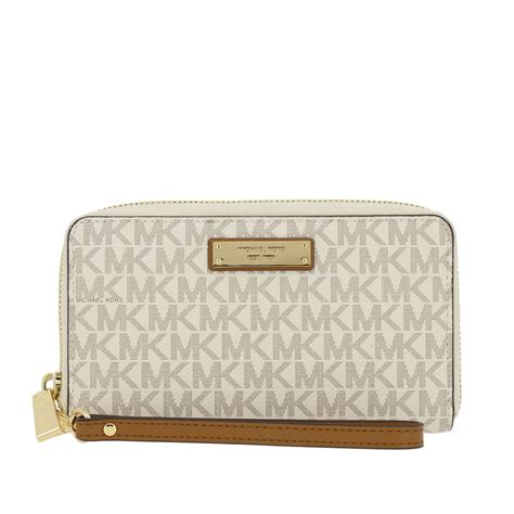 michael kors wallet cream|michael kors wallet outlet.